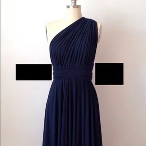 Navy infinity dress OS